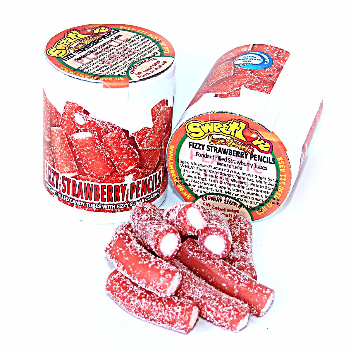 Fizzy Strawberry Pencils.